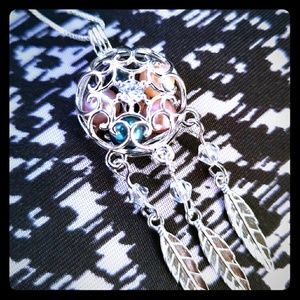 Dream catcher necklace
